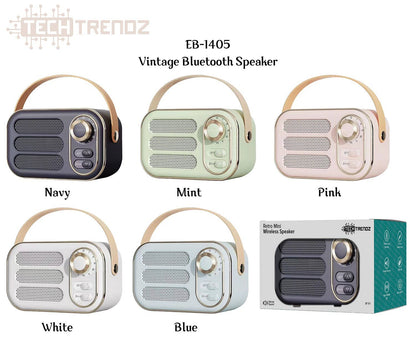 Vintage Bluetooth Speaker: Mint