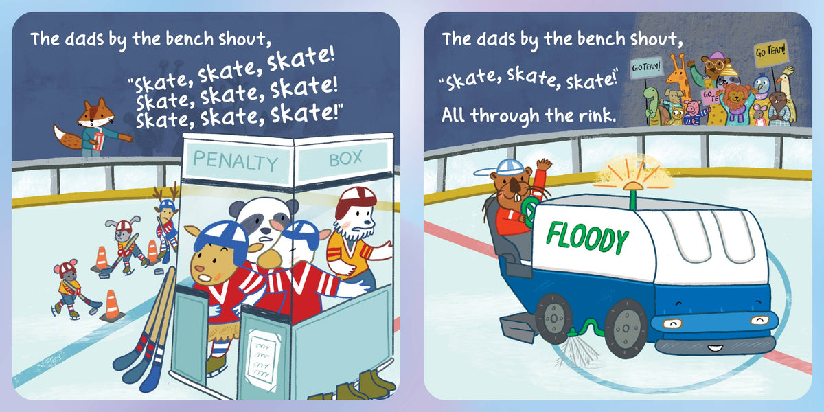 The Wheels On The Ice board book