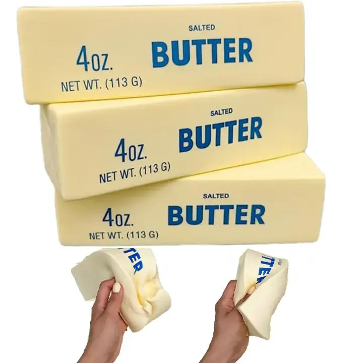 Butter Stick Squishy toys Slow Rising Stress Relief Toy: Butter Stick Slow Rising Small(13.5cm) / ONE SIZE