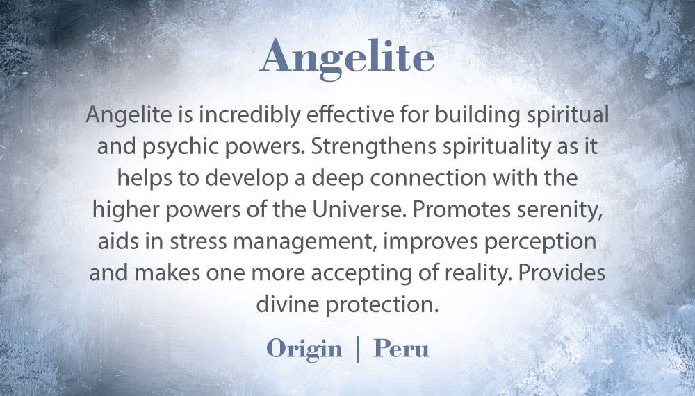 Crystal Information Cards - Angelite