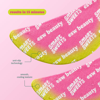 ESW x SmartSweets Rejuvenating Sourmelon Bites™ Eye Patches: 10 pc PDQ
