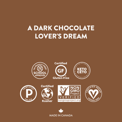 Dark Choco'Latte Coconut Chips: 6-Pack