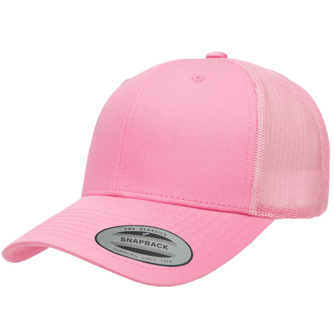 Lake Life (Custom) | Leather Patch Hat: Brown / Black