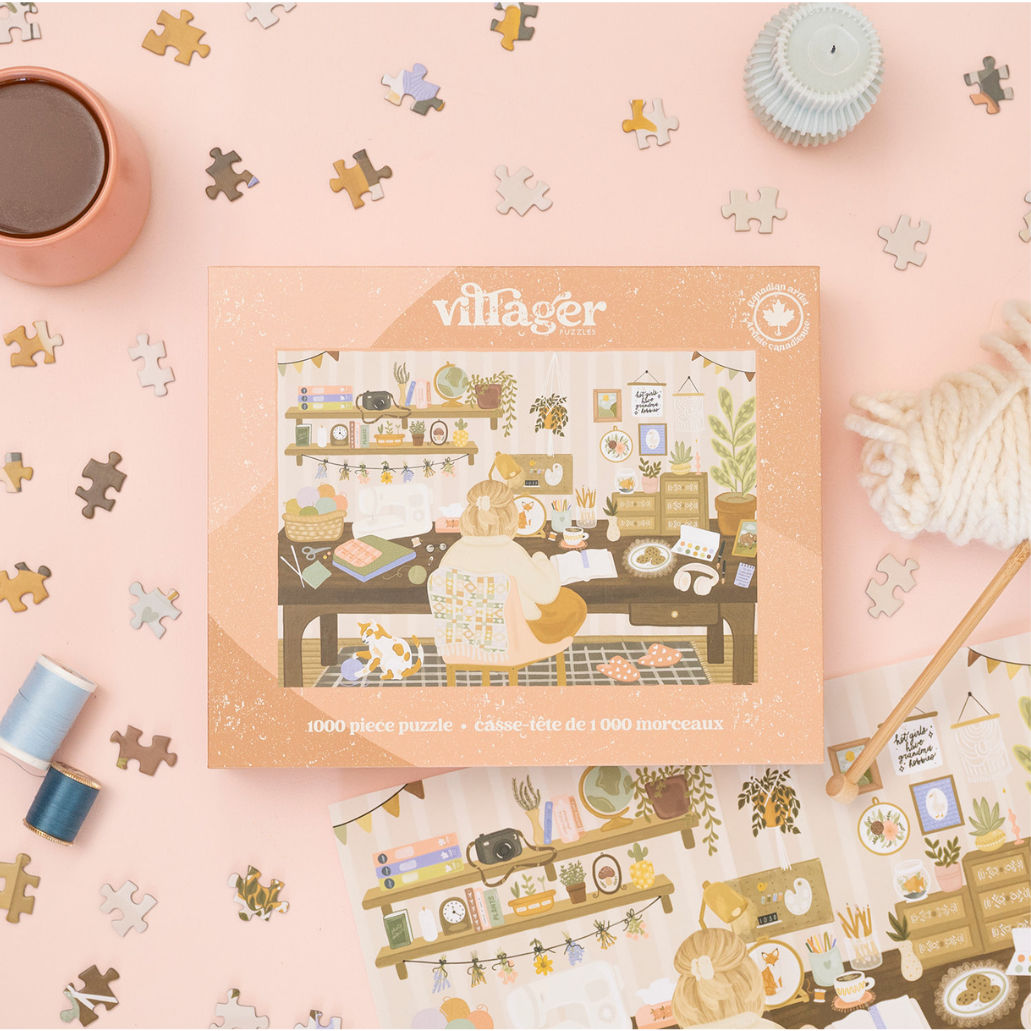 Grandma Hobbies | 1000-Piece Puzzle | Designed in Canada