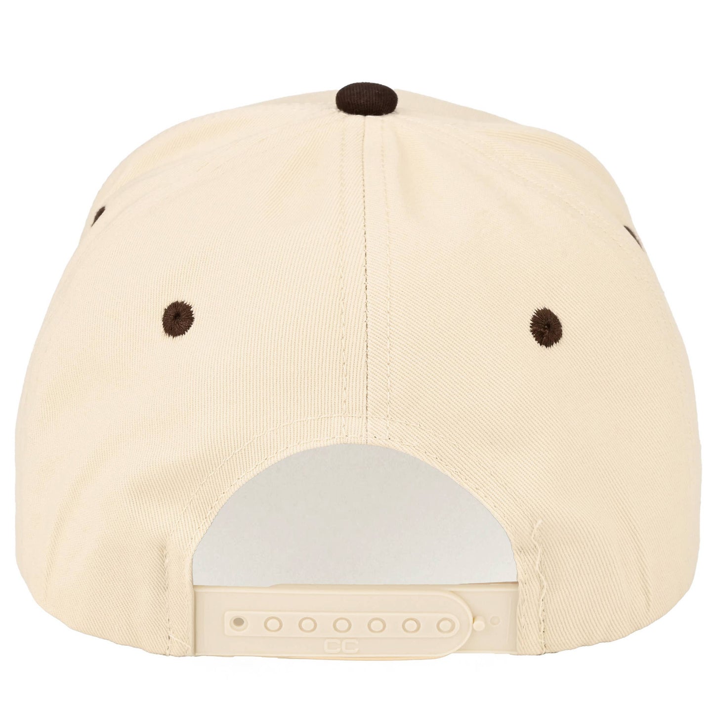 C.C HOWDY GO LUCKY Letter on Two Tone Trucker Hat: Leopard