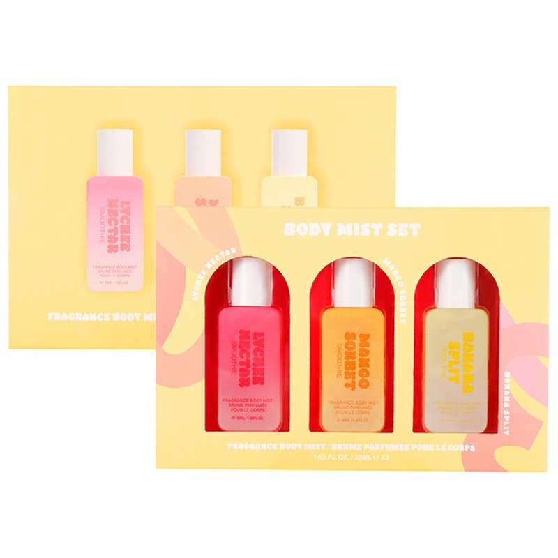 Women's 3pcs Set SMOOTHIE  3*30ml/1.02 fl.oz Body Mist