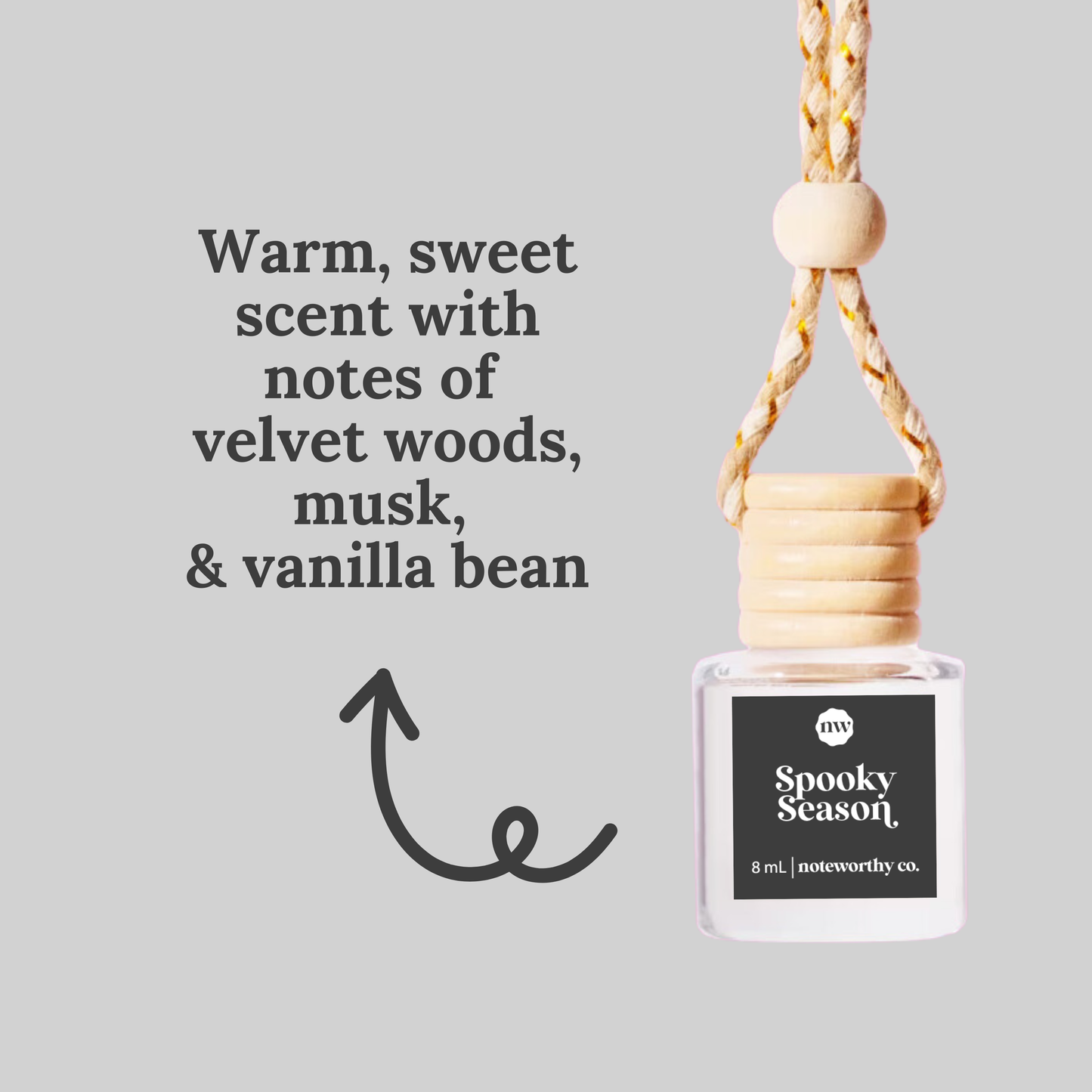 Car Diffusers | Fall + Halloween Scents (2025): Mylar Bags / Falling Leaves