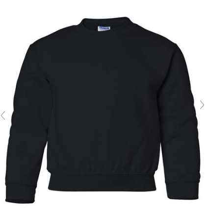 WAKAW LAKE Custom Crewneck - Youth: Black / Wakaw Lake Word Art / Youth XLarge