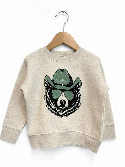 Hey Bear Toddler Fleece - Heather Natural