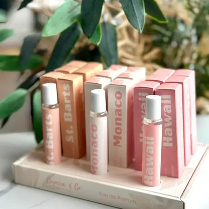Roll On - Eau de Parfum  Display Hawaii - Monaco - St.Barts