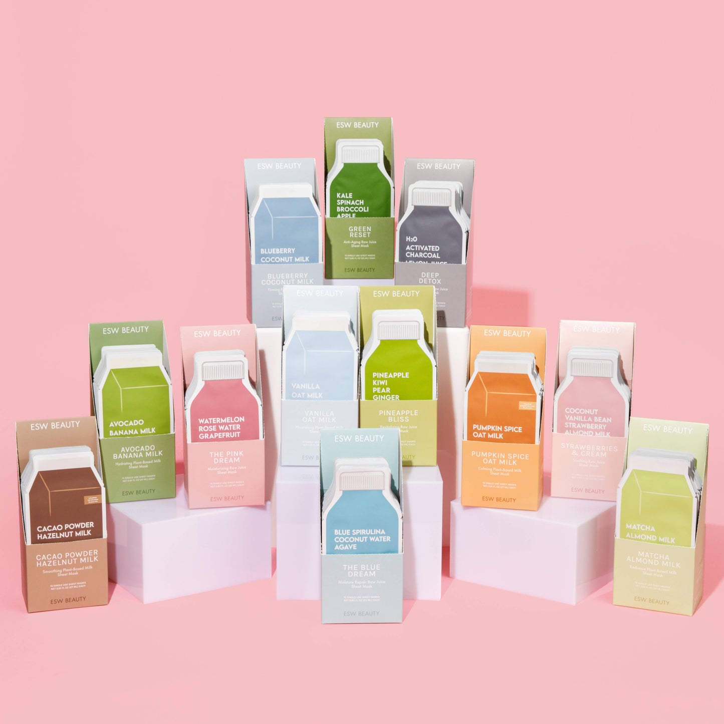 Blueberry Coconut Milk Firming Filled PDQ Display: 10 pc