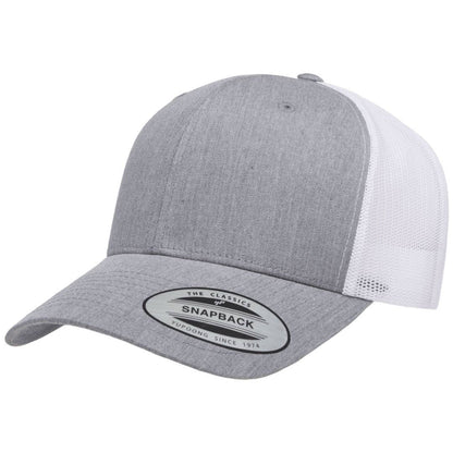 Lake Life (Custom) | Leather Patch Hat: Brown / Black
