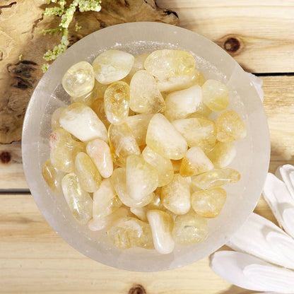 1 lb Citrine Tumbled Stones