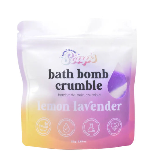 Lemon Lavender Bath Bomb Crumble