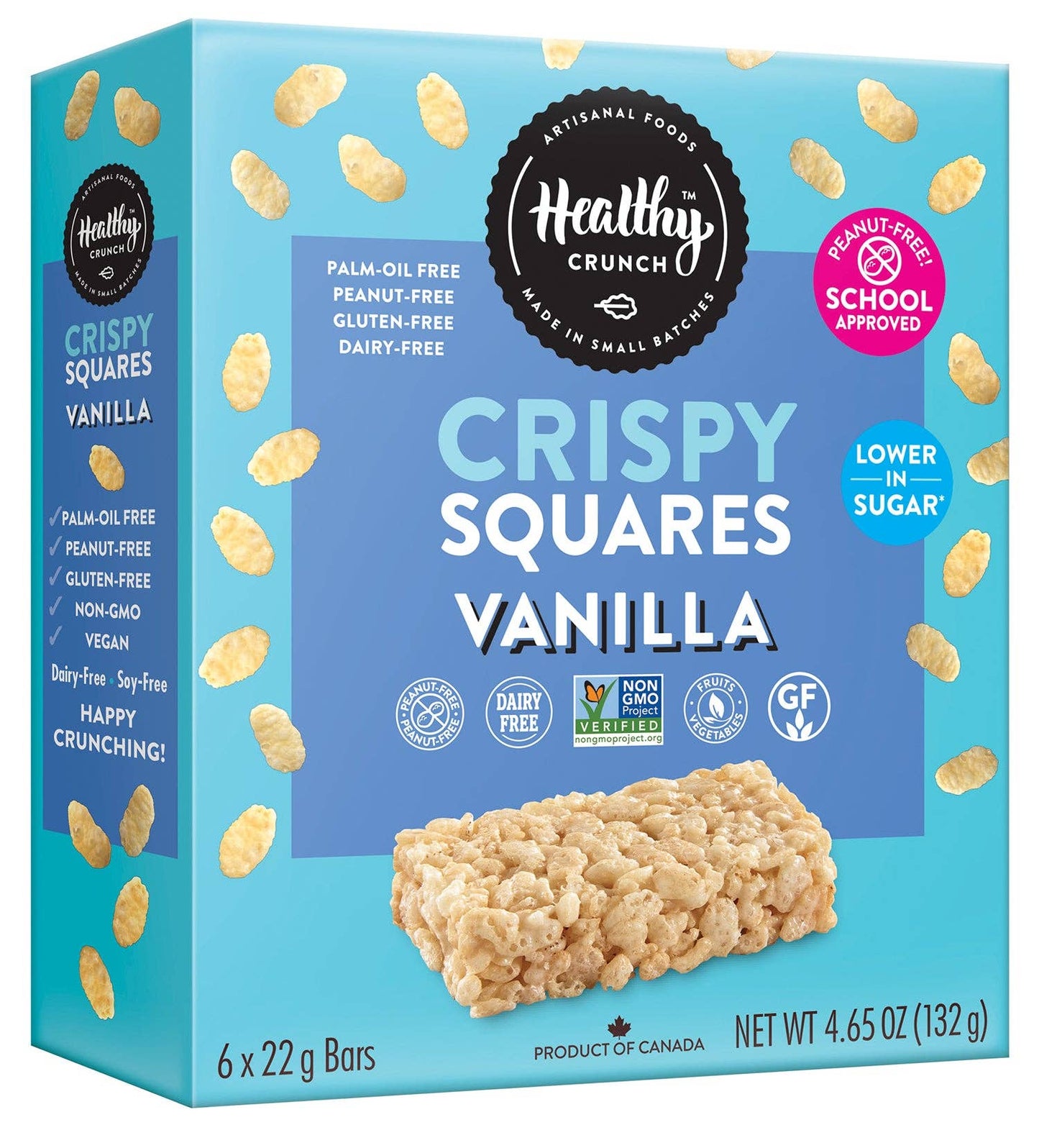 Vanilla Crispy Squares: 1 Box