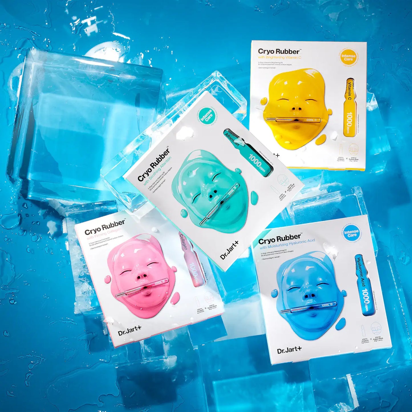 [DR.JART+] CRYO RUBBER MASK, 4 TYPES: Yellow (Brightening)