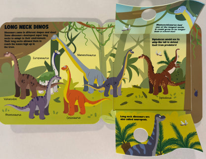 Dinosaurs Fun Flaps (a chunky lift-the-flaps board book)