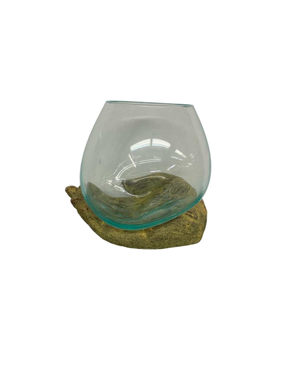 Open Hand Terrarium: Green