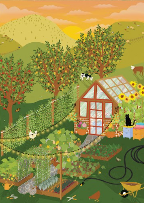 Hobby Farm | 500-Piece Puzzle | Designed in Canada