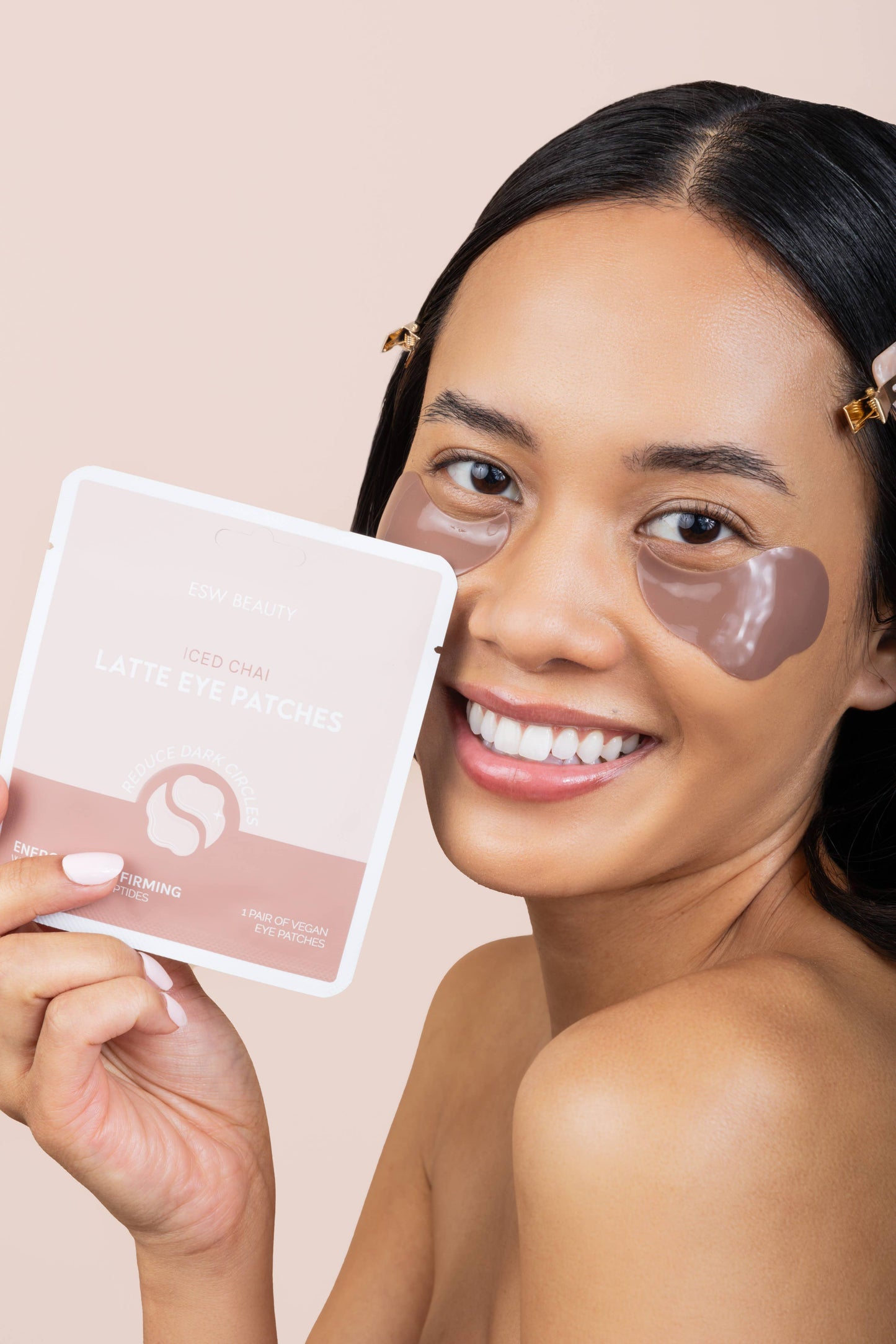 Iced Chai Latte Energizing & Firming Eye Patches Filled PDQ Display (10 pcs)