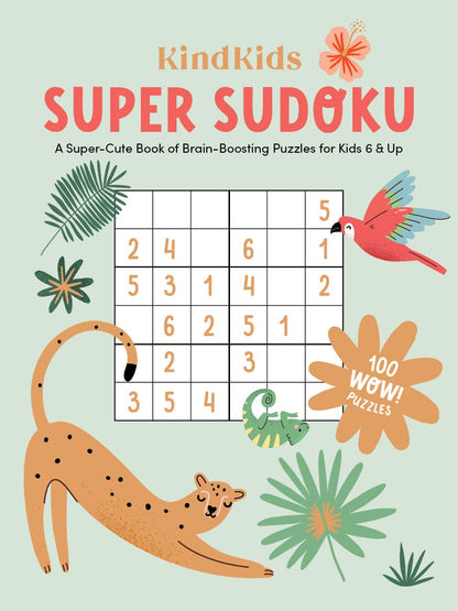 KindKids Super Sudoku - Kids' Activity Book