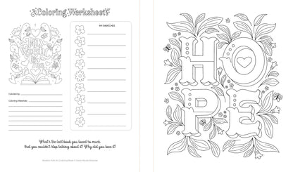 Modern Folk Art Coloring Book: 60 Patterns to Boost Joy