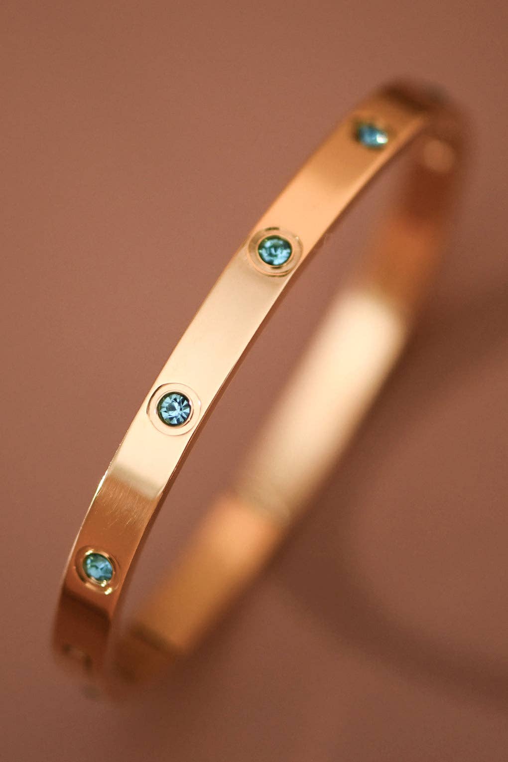 18K Gold Plated Waterproof Stainless Steel Bangle - 7984: S0OX3T7984