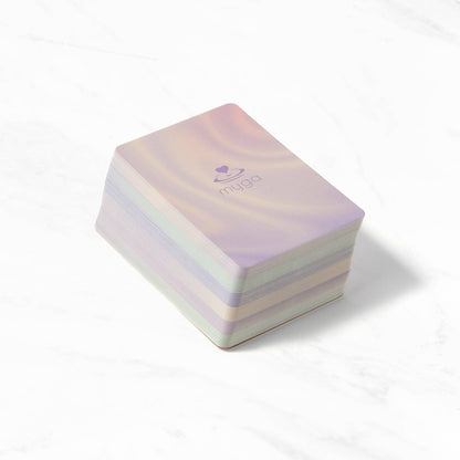 Myga Teenager Affirmation Cards – 60 Positive Mindset Cards for Teens