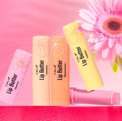 CALA Luscious Lip Butter Lip Balm Collection (Pack of 4)