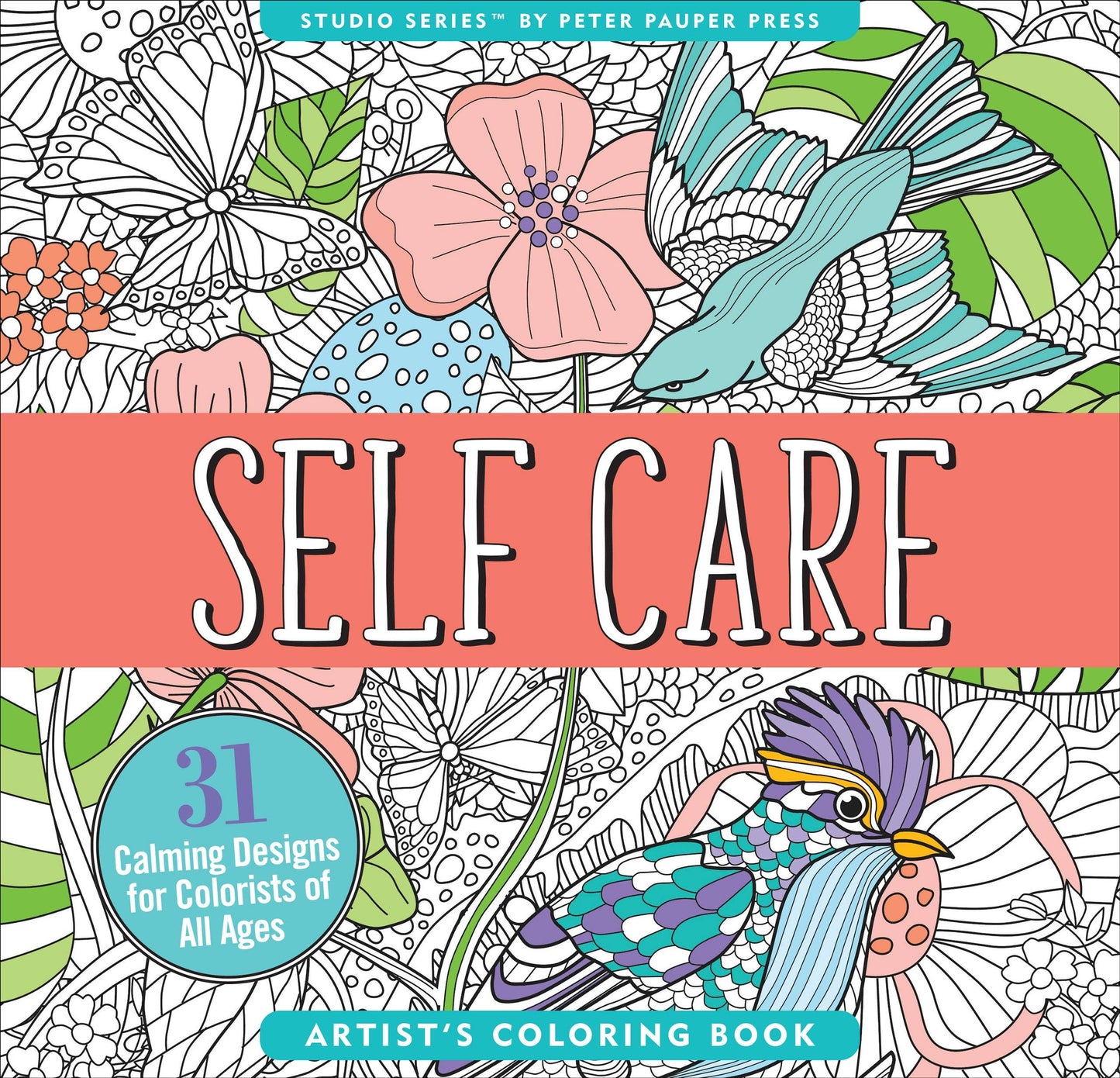 Self Care Artist's Coloring Book