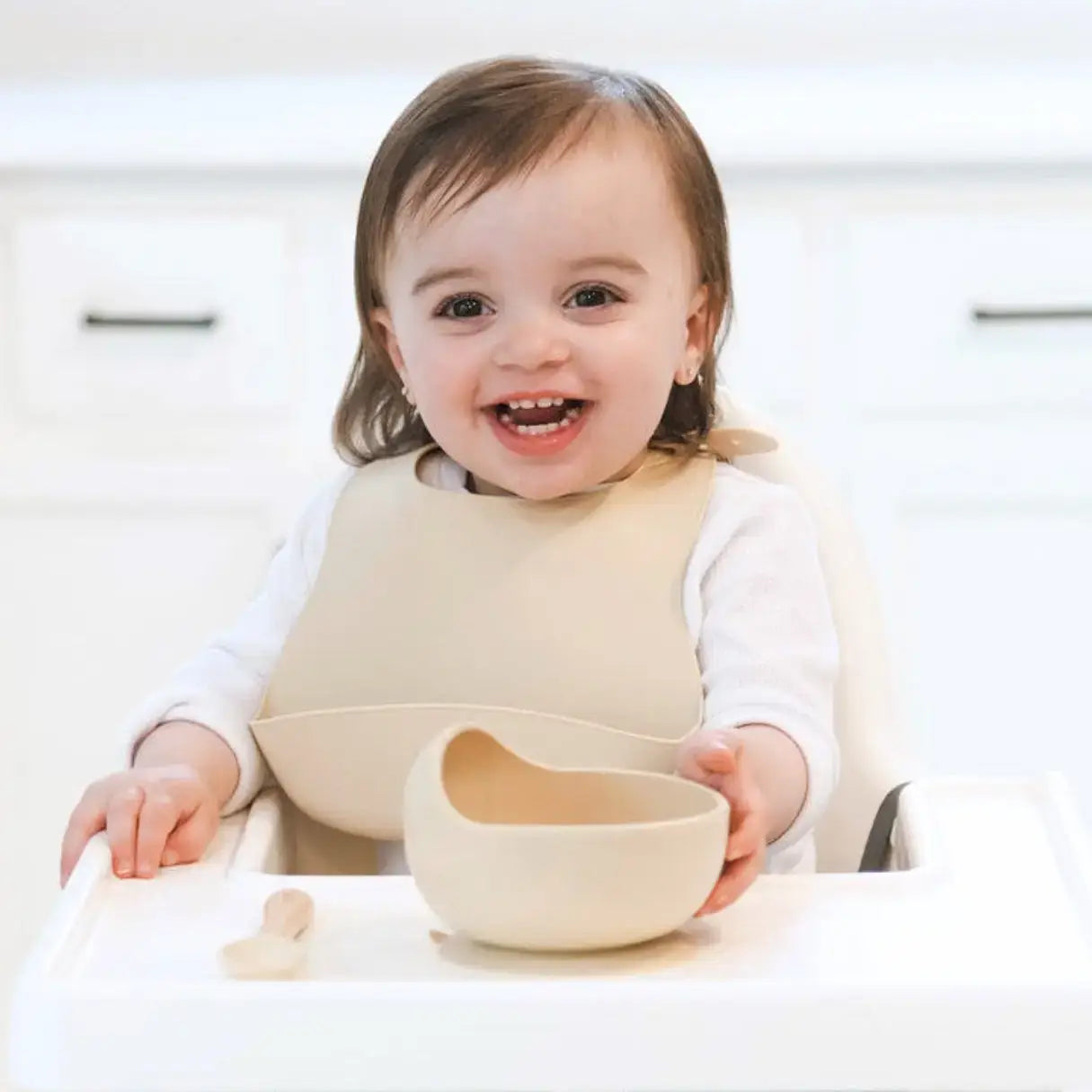 Bowl & Wooden Spoon Set - Dusty Teal: Dusty Teal