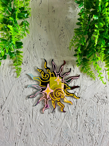 Groovy Sun Mirror