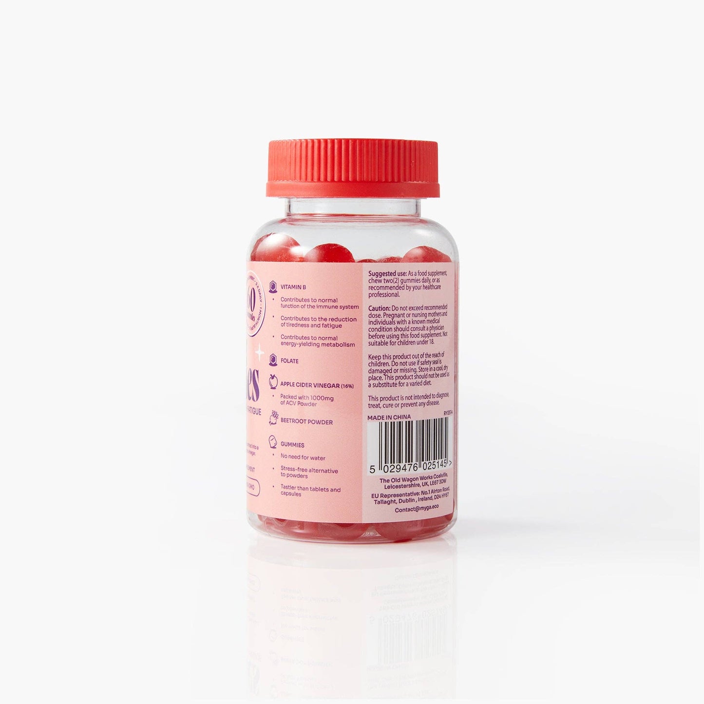 Myga Apple Cider Vinegar Gummies – Apple Flavour Metabolism & Energy Support