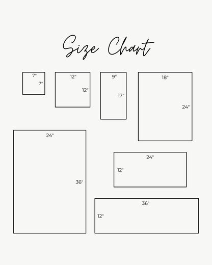 Floral Line Art Framed Print – Minimalist Wall Decor: Clay