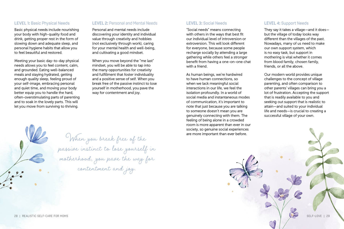 Realistic Self-Care for Moms: A Guided Journal