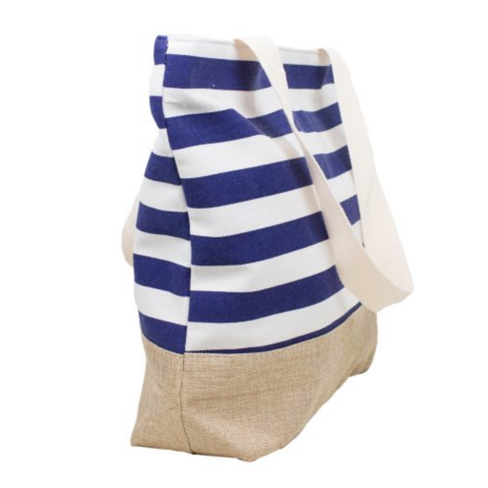 Thick Stripped Beach Bag