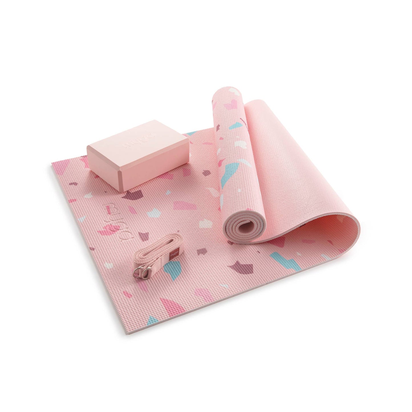 Printed Yoga Starter Kits: Terrazzo