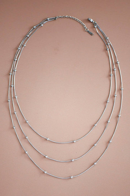 Tarnish-Resistant Waterproof Stainless Steel Chain Necklace