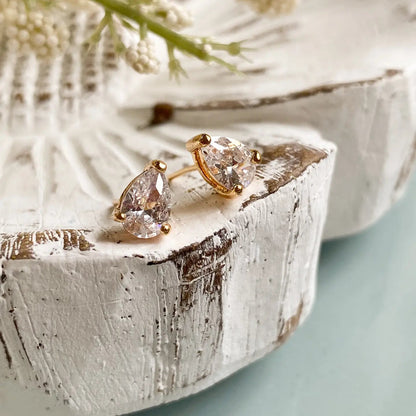 Teardrop Studs