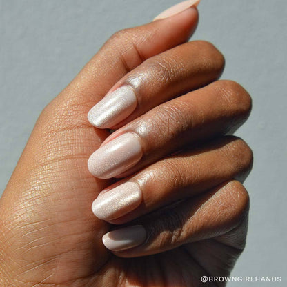Pure Intentions Press-On Nails| Iridescent Hue| Natural Nail