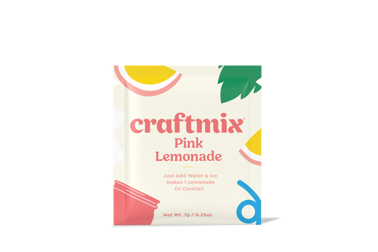 Pink Lemonade Cocktail / Mocktail Mixer