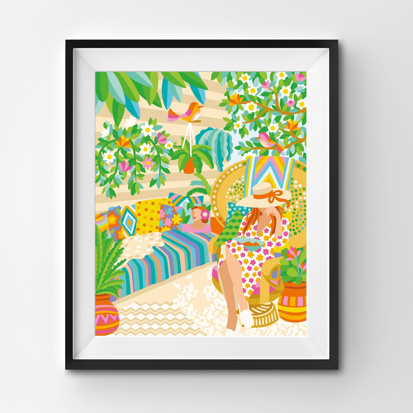 Chill in the Garden, Summer 2025 Gift Paint by Numbers