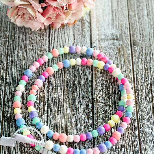 Beaded Phone Charger - Multicolour