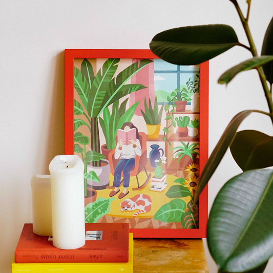 Cozy Reading - Paint by Numbers gift - Graduation Gifts 2025