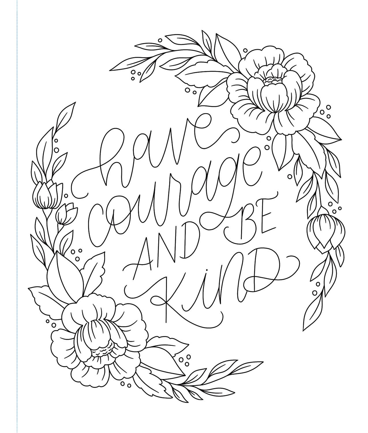 On the Bright Side Coloring Book: Floral Patterns