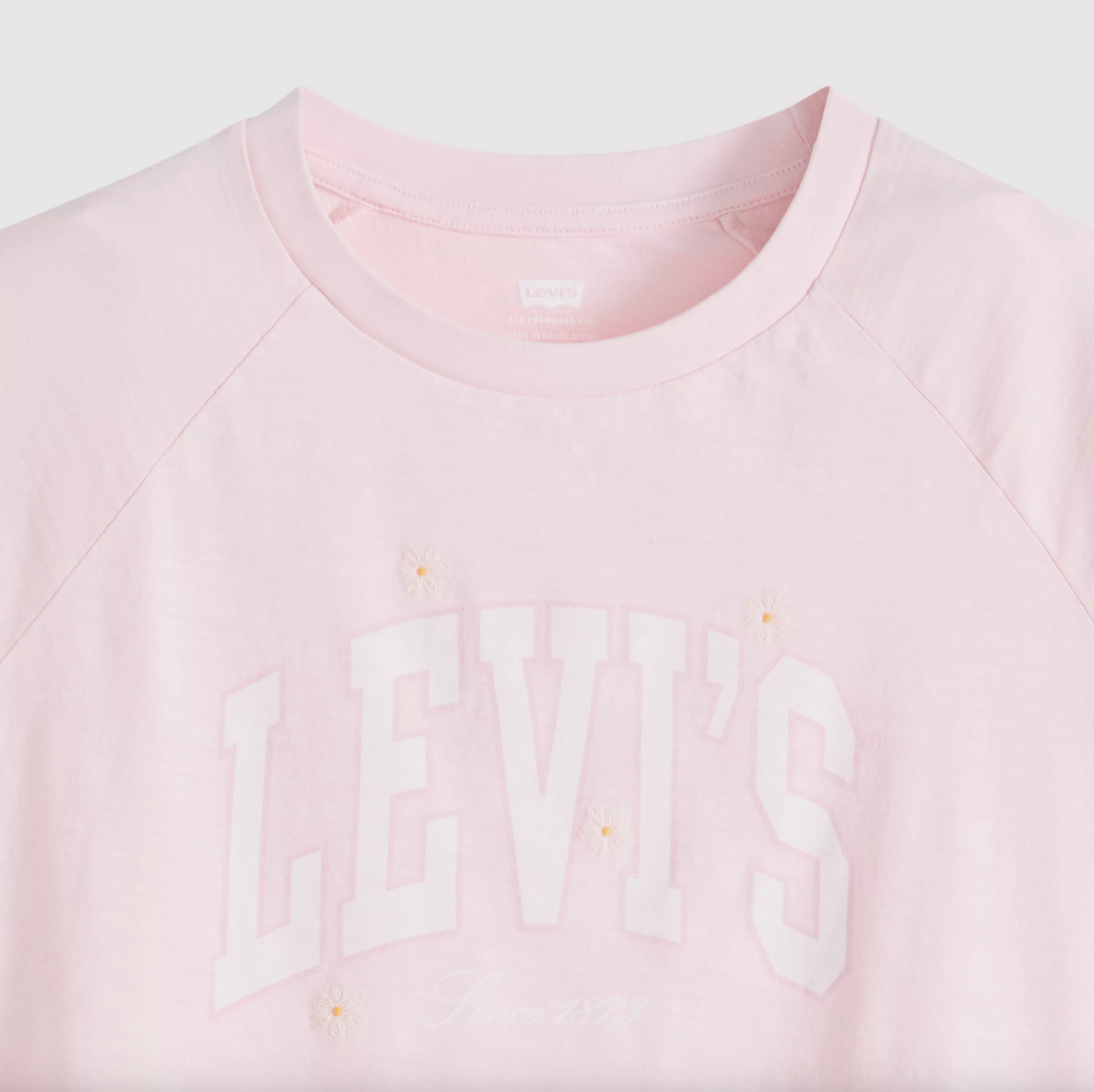 Graphic Game Day Tee Levis Embr Flowers