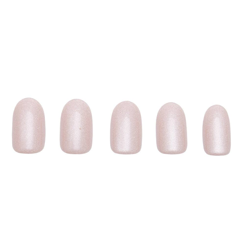 Pure Intentions Press-On Nails| Iridescent Hue| Natural Nail