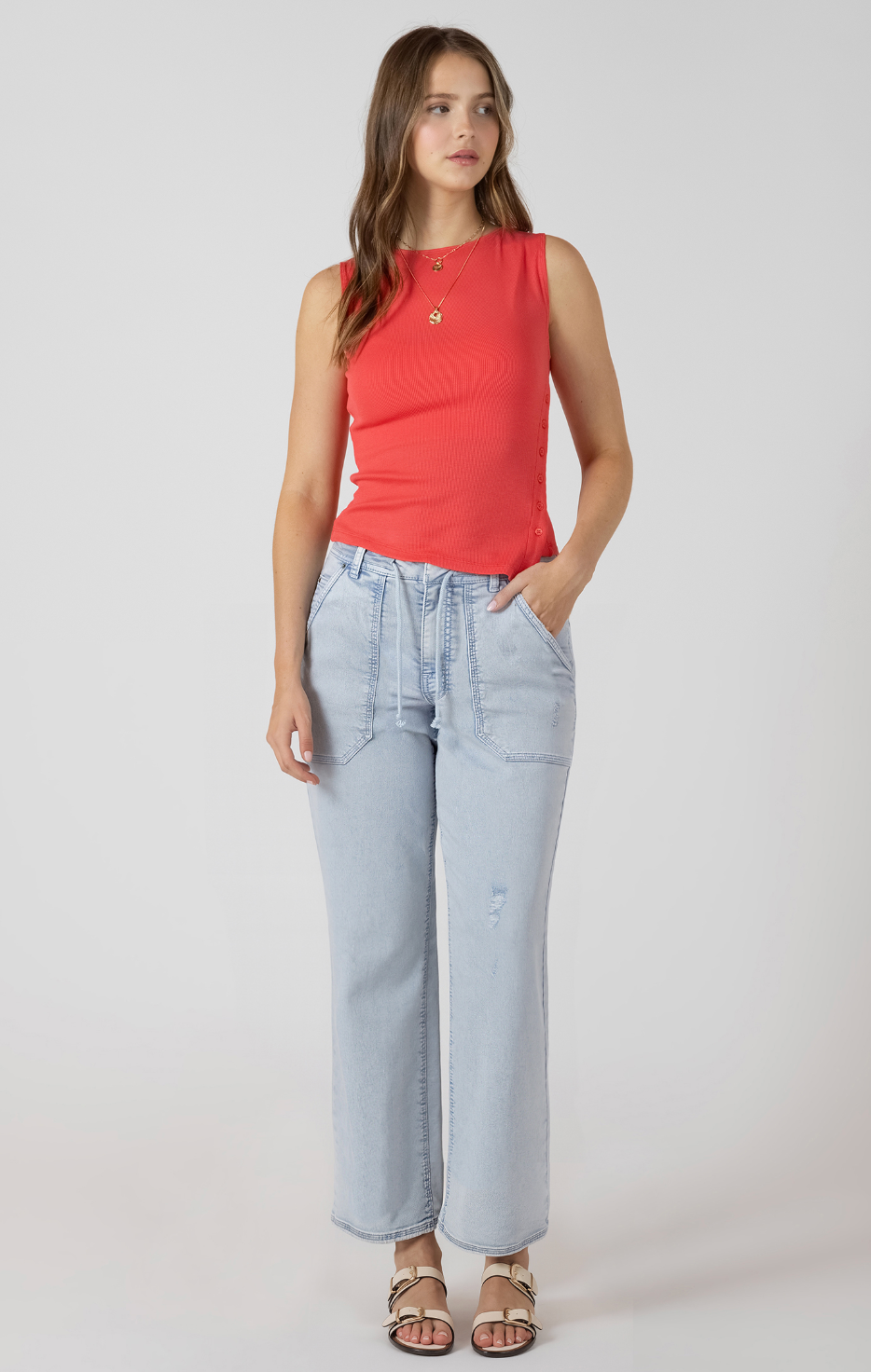 RELAXED STRETCH TWILL PANT - Dex