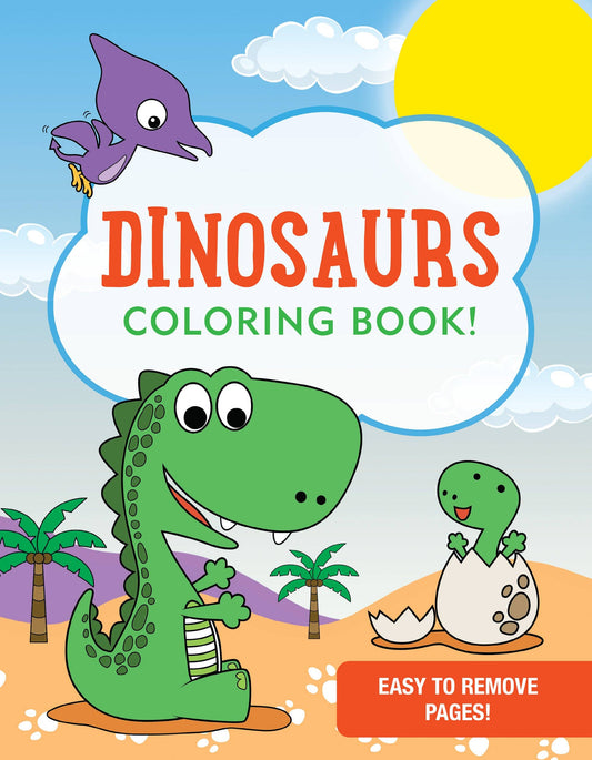 Dinosaurs Coloring Book!