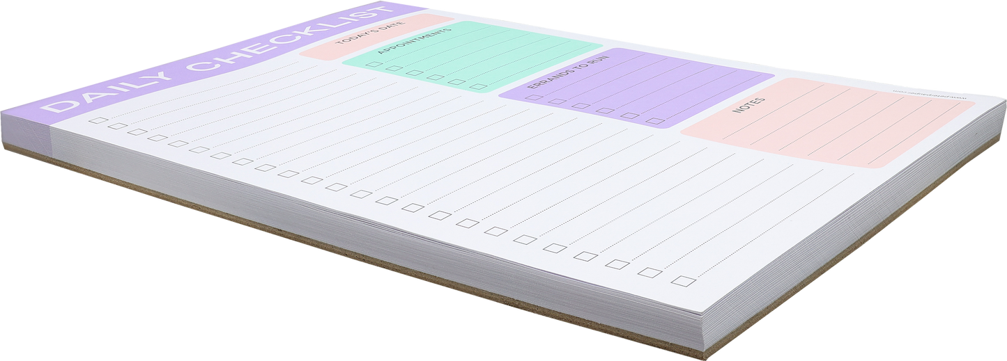 Pastel Daily Note Pad